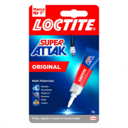 Colle pour Multi Materiale - 3g - Loctite Super Attack Original