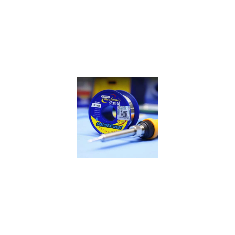 Fil à Souder Double Flux 0.3 mm 60g MECHANIC SX862