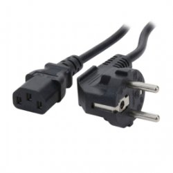 Câble d'alimentation Type G avec Prise Européenne LinQ F8738 1,8m Blanc