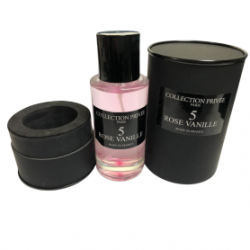Eau de Parfum Collection Privée Paris 5 ROSE VANILLE - 50ml