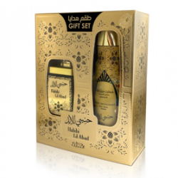 Eau de Parfum Maison Alhambra Habibi Lil Abad Gift Set - unisex - Spray 100 ml et Déodorant 200 ml