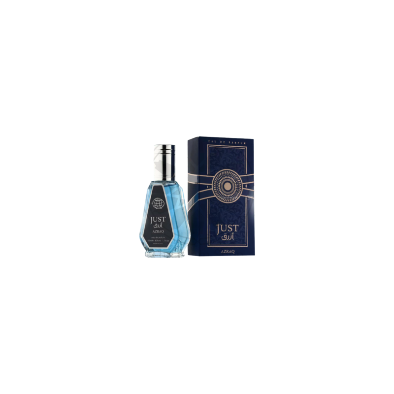 Eau de Parfum Fragrance World Just Azraq - pour homme - 50ml