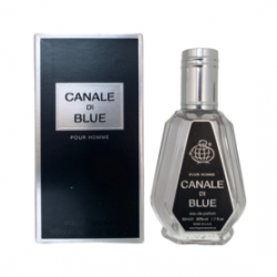 Eau de Parfum Fragrance World Canale Di Blue - pour homme - 50ml