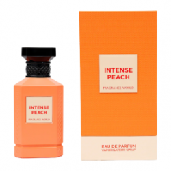 Eau de Parfum Fragrance World Intense Peach - unisex - 150ml