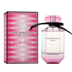 Eau de Parfum Fragrance World Rose Seduction Secret - pour femme - 100ml