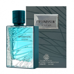 Eau de Parfum Fragrance World Optimystic Legend - homme - 100ml