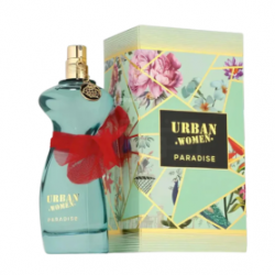 Eau de Parfum Fragrance World Urban Women Paradise - femme - 90ml