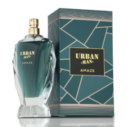 Eau de Parfum Fragrance World Urban Man Amaze - pour homme - 90ml