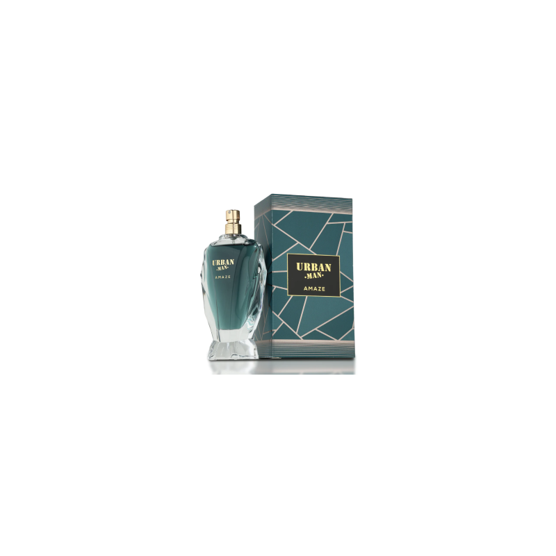 Eau de Parfum Fragrance World Urban Man Amaze - pour homme - 90ml