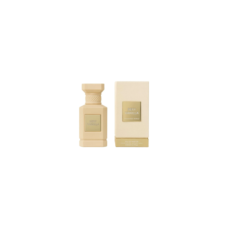 Eau de Parfum Fragrance World Sexy Vanilla - pour femme - 80ml