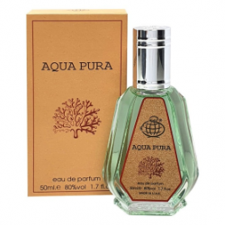 Eau de Parfum Fragrance World Aqua Pura - Unisex - 50ml