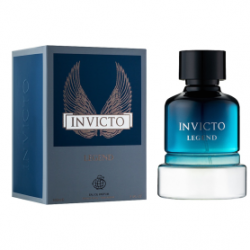 Eau de Parfum Fragrance World Invicto Legend - pour homme - 100ml