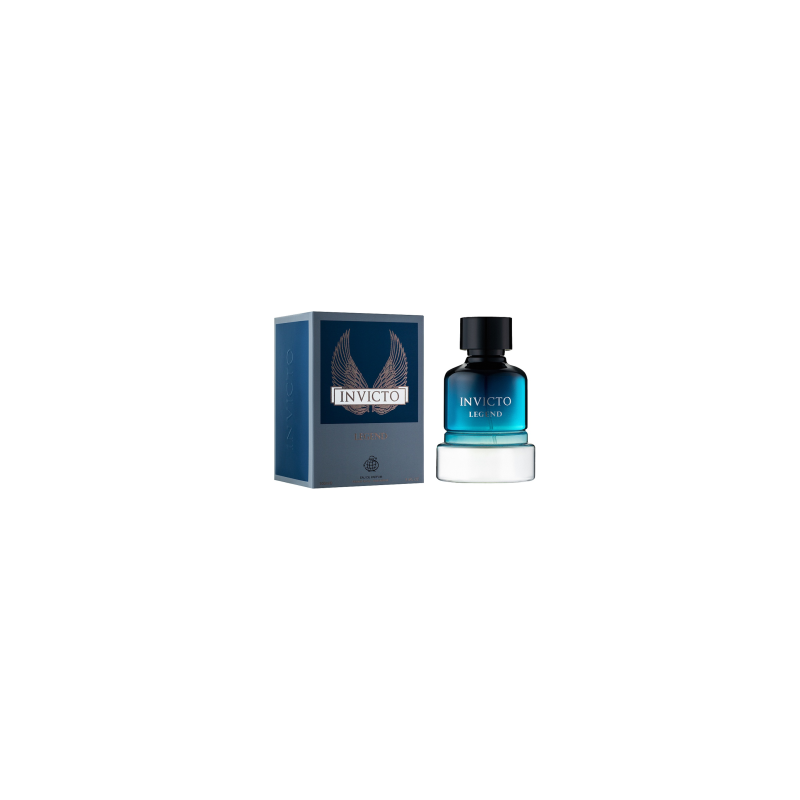 Eau de Parfum Fragrance World Invicto Legend - pour homme - 100ml