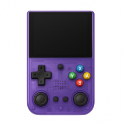 Mini Console de Jeu Vidéo Portable 3000 mAh M21 Écran 3,5" 128 Go - Violet