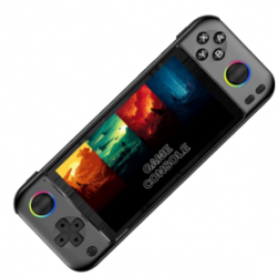 Console de Jeu Vidéo Portable Multifonctionnel R900 Écran IPS 5" 64 Go - Noir