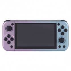 G50V Console portable 5 pouces 64GB 2500mAh rétro compatible PSP/PS1 jeux d’arcade - Bleu