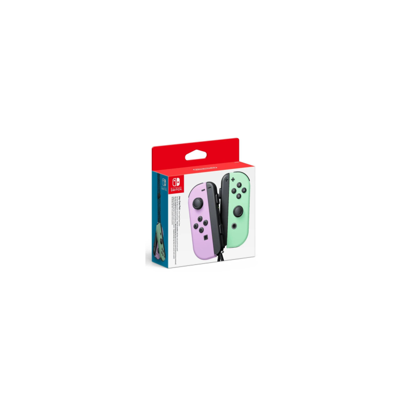 Paire de Manettes Joy-Con Switch Nintendo Vert / Violet Pastel