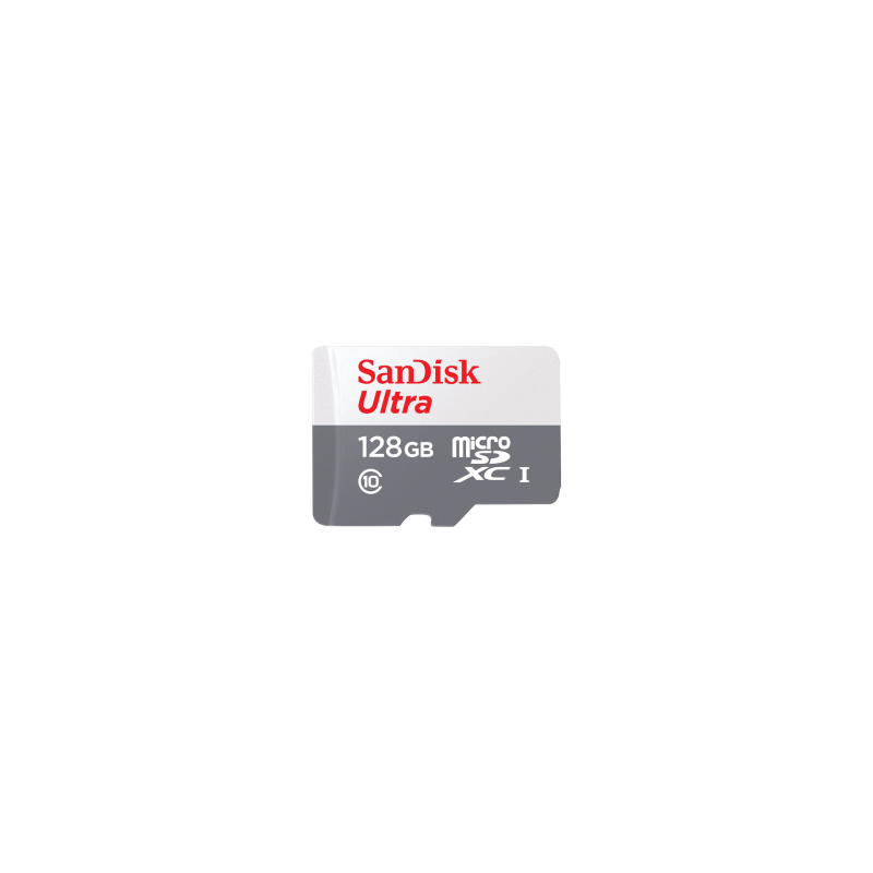 Carte Mémoire Flash Micro SDXC SanDisk Ultra 128 Go UHS-I Classe 10