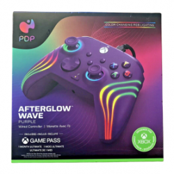 Manette Filaire Xbox Série X/S & PC PDP - Afterglow Wave Inclus 1 mois Game Pass 049-024-PR - Violet