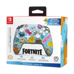 Manette sans fil PowerA Fortnite Sticker Mania pour Nintendo Switch