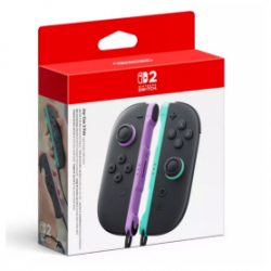 Consoles de Jeu Joy-Con 2 Paires pour NINTENDO SWITCH 2 - Violet Clair/Vert