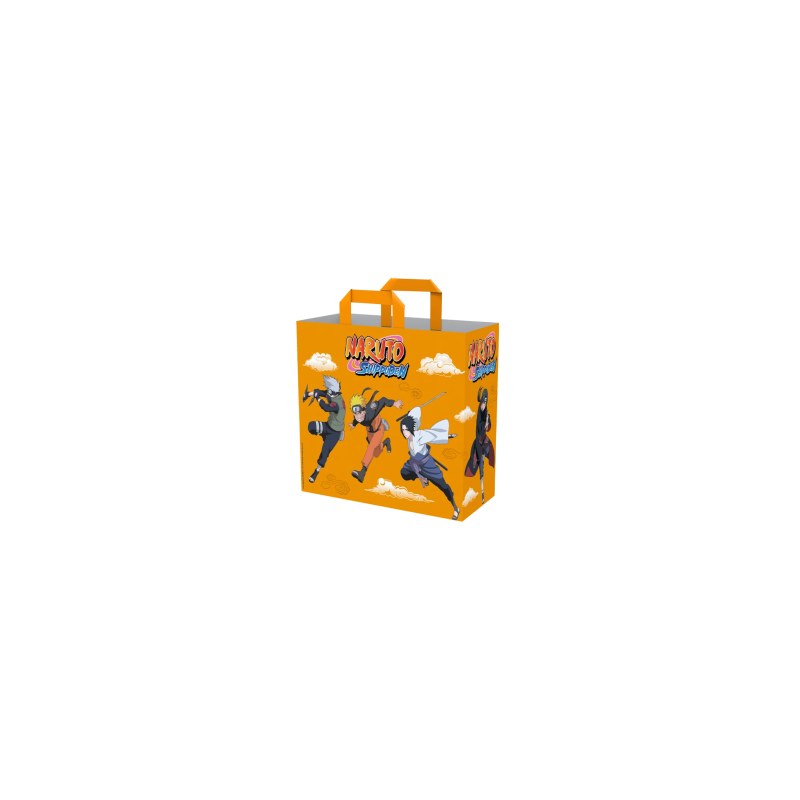 Sac Cabas Shopping Cousus Naruto Shippuden - Orange