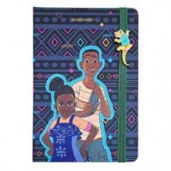 Carnet journal doublé Iwaju avec bande élastique Parcs Disney