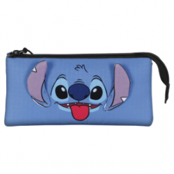 Trousse à Crayons Disney Lilo et Stitch Triple Cool
