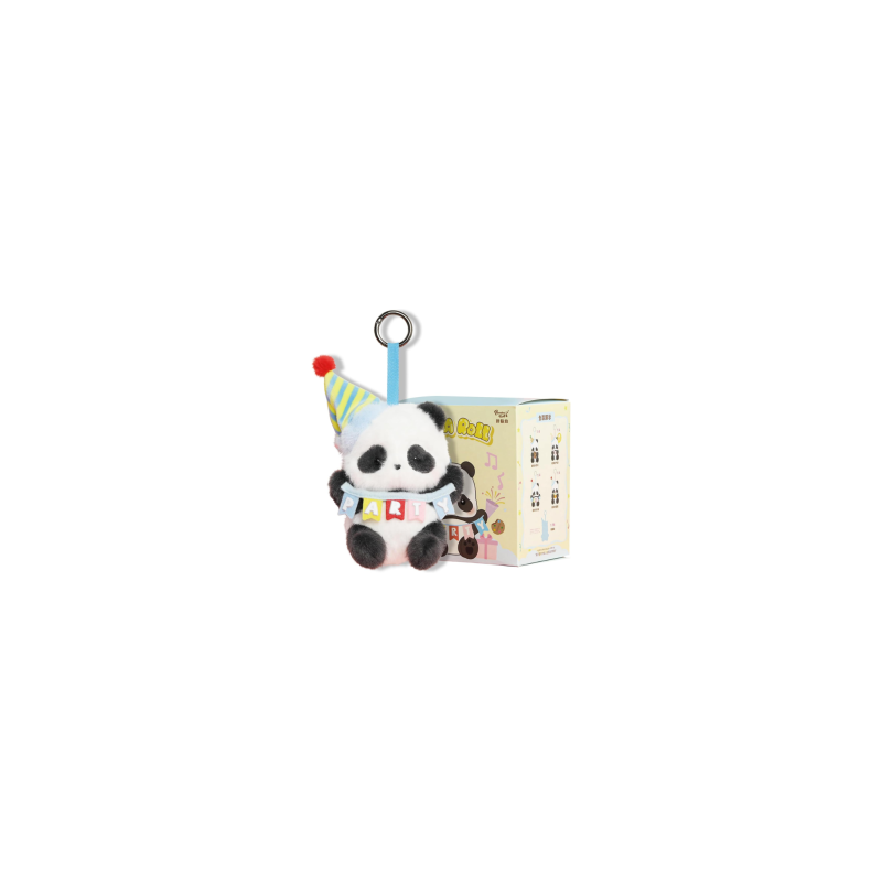 Peluche Blind Box Panda Roll Party Series Polyester 52TOYS - 12 cm