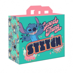 Sac Cabas Shopping Cousus STITCH SWEET THING - Vert