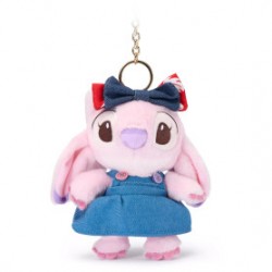Porte-clés en peluche Angel Denim - Lilo & Stitch Disney - 15 cm