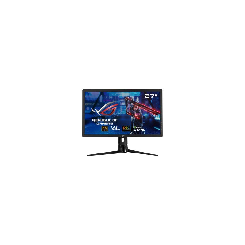 Écran PC Gaming ASUS ROG Strix XG27UQR 27" 4K UHD - 3840 x 2160 / 144 Hz / 1ms MPRT - Occasion avec Chargeur Câble