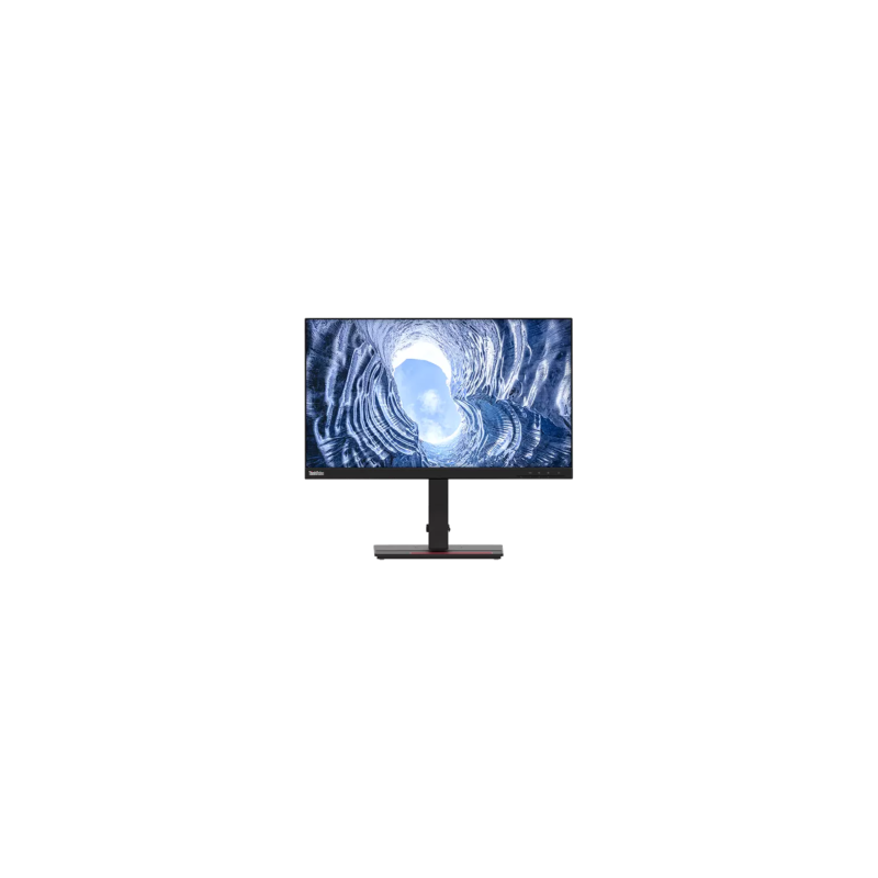 Écran PC Lenovo ThinkVision T24h-20 61F0GAT1EU 24" QHD - Noir - Occasion avec Chargeur Câble