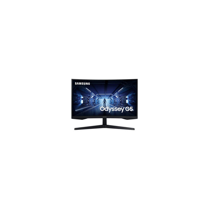 Écran Gaming Incurvé Samsung Odyssey G5 LC27G54TQWUXEN 27" QHD - 2560 x 1440 - Occasion avec Chargeur Câble