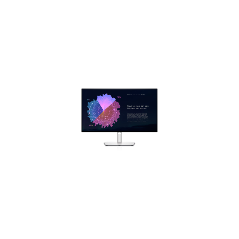 Écran PC Dell UltraSharp U2722DE 27" QHD - 2560 x 1440 / IPS / 60 Hz - Argent - Occasion avec Chargeur Câble