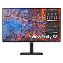 Écran PC Samsung ViewFinity S80 S32B800PXP LS32B800PXPXEN 32" UHD - 3840 x 2160 - Noir - Occasion avec Chargeur Câble