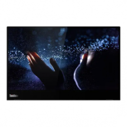 Écran Portable Tactile Lenovo ThinkVision M14t 62A3UAT1WL 14" FHD - 1920 x 1080 - Noir - Occasion avec Chargeur Câble