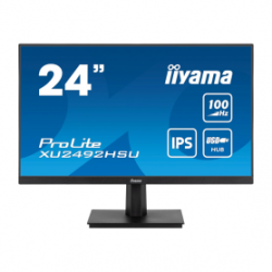 Écran Prolite XU2493HS 24" Ultra Mince iiyama - 1920 x 1080 / 100 Hz - Noir - Neuf
