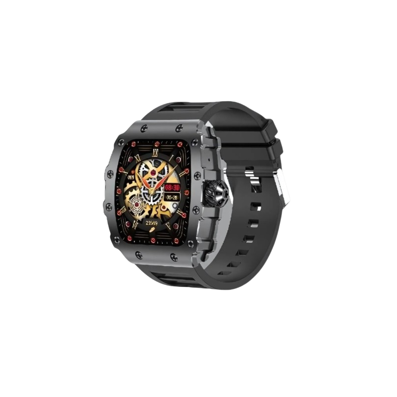 Connectée Homme Étanche et Ultra Longue Autonomie avec Appels Bluetooth / Suivi Santé et Fitness M3 - Noir