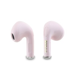 Guess Guess : Écouteurs Bluetooth logo charm TWS - Roses