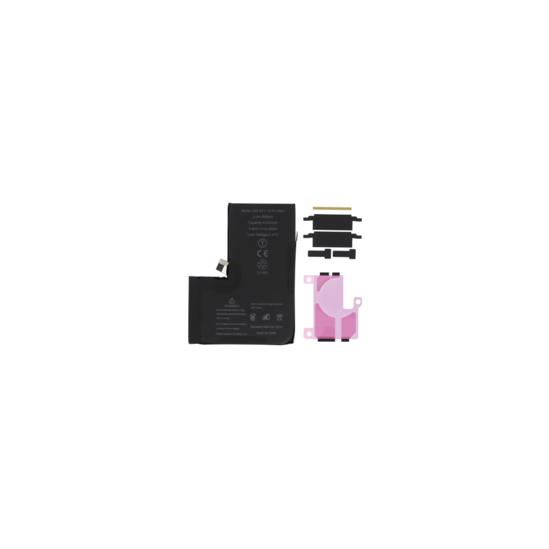Batterie iPhone 14 Pro Max (Aucun pop-up/État 100%) Nécessaire BMS d'origine