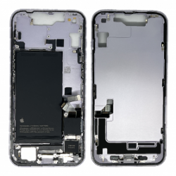 Châssis iPhone 14 Plus Violet sans Vitre Arrière avec Batterie (Origine Demonté) - Grade AB