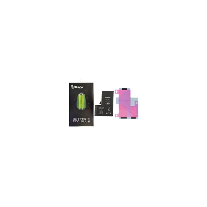Batterie iPhone 15 Pro Max 4780mAh + Adhésifs - 130% Plus Durable (ECO Plus)