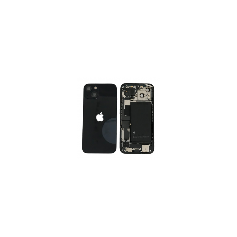 Châssis Complet iPhone 13 Noir - Connecteur de Charge + Batterie (Origine Demonté) Grade AB