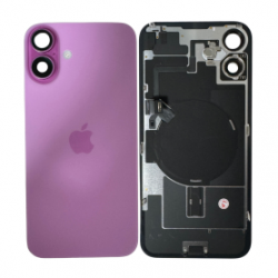 Vitre Arrière iPhone 16 Plus Rose Avec MagSafe (Origine Demonté) - Grade A
