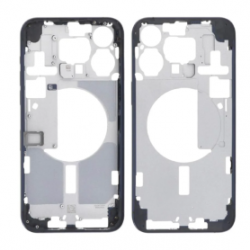 Châssis iPhone 15 Pro sans Vitre Arrière sans Batterie Titane Bleu (Original Demonté) Grade A