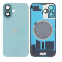 Vitre Arrière iPhone 16 Plus Sarcelle Avec MagSafe (Origine Demonté) - Grade A