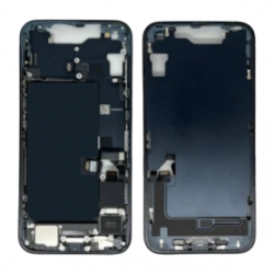 Chassis iPhone 16 sans Vitre Arrière sans Batterie Noir (Origine Demonté) Grade A