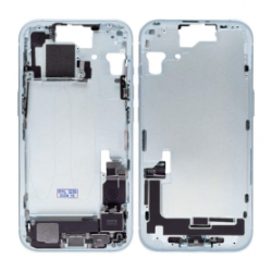 Chassis iPhone 15 eSIM sans Vitre Arrière sans Batterie Bleu (Origine Demonté) Grade A