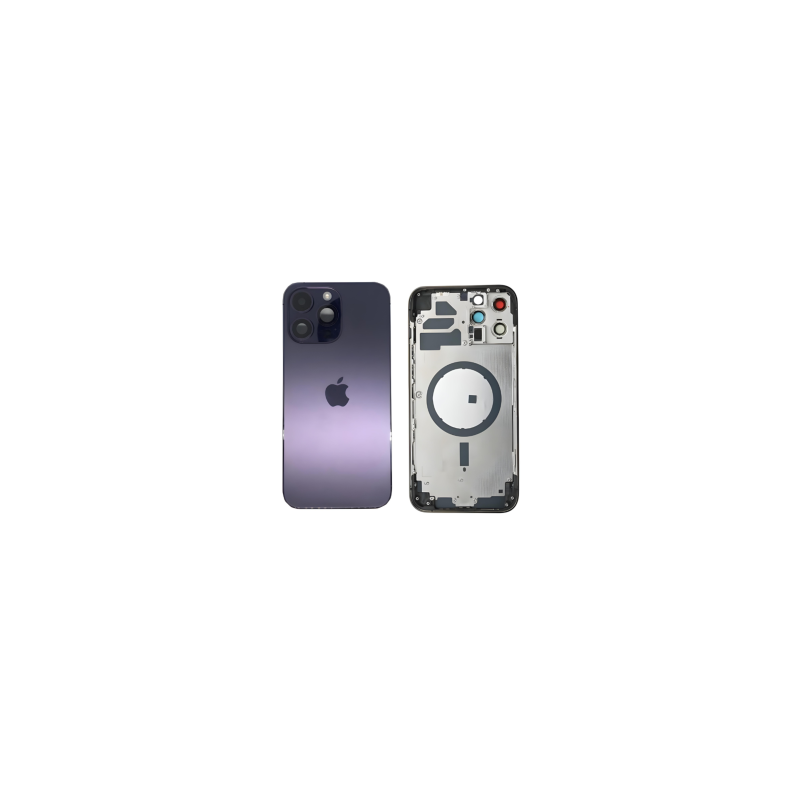 Châssis Vide iPhone 14 Pro Violet (Origine Demonté) - Grade AB